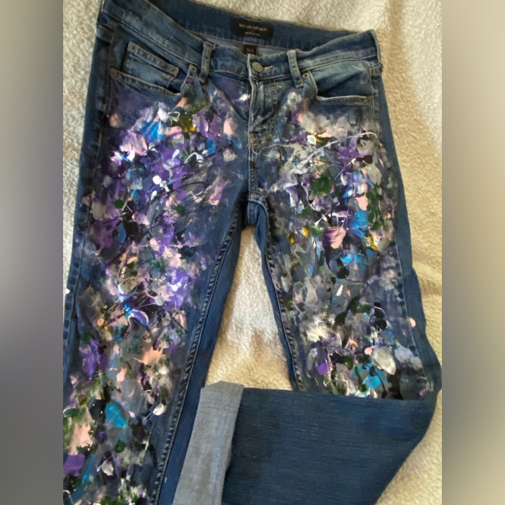 Banana Republic jeans / Up-cycled